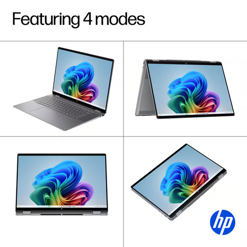 HP - OmniBook X Flip 2-in-1 - Copilot+ PC - 16" 2K Touch-Screen Laptop - AMD ... - Picture 6 of 6