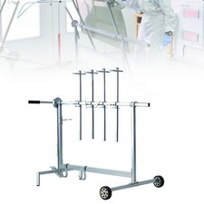 Automotive Spray Paint Rack Auto Body Painting Stand 90  Rotating 50KG