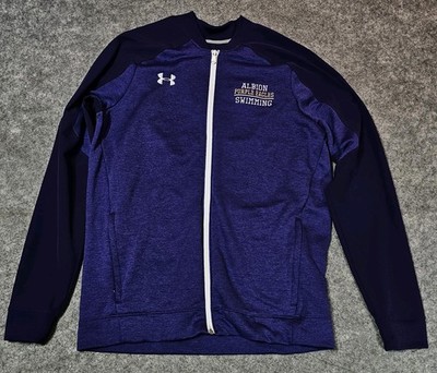 Albion Purple Eagles Swimming Jacket Men's M Purple Under Armour Embroidered