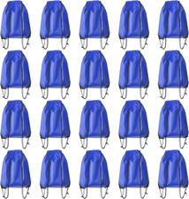 Drawstring Backpack Bulk 20 Pcs Draw String Backpack Bags DIY Gym Sports Traveli