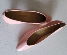 Ladies Vintage Softaires Pink Dress Pumps size 10 1/2 aa narrow 60s 70s