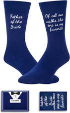 Funny Father of The Bride Gifts for Father in Law Father of the Bride Socks F...