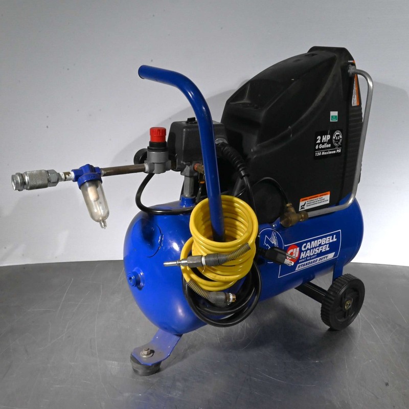  Campbell Hausfeld FP200201AV Air Compressor 2-HP 6-Gallon