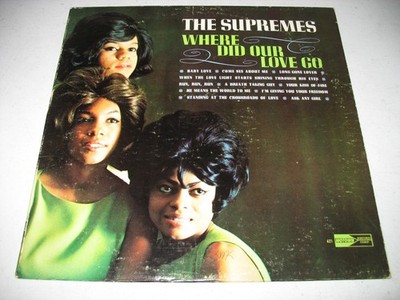 The Supremes   Where did Our Love Go  Motown Records  M 621  Mono LP  VG+ (1964)
