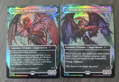Konvolut Gisela, Broken Blade & Bruna Fading Light Foil Secret L'Air NM ENG MTG