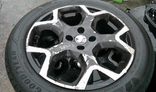 Vauxhall Mokka 2025 18 Inch Diamond Cut Alloy Wheel No Tyre Damaged ST207-1