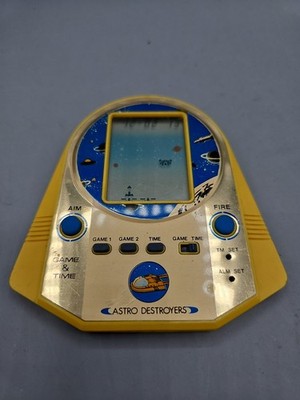 Matsushima AD-15 Astro Destroyers 1980s Handheld Electronic Game Incomplete