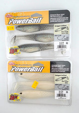 (2) Berkley PowerBait 5" Cull Shad Soft Swim Bait Fishing Lures Loy of 2 packs