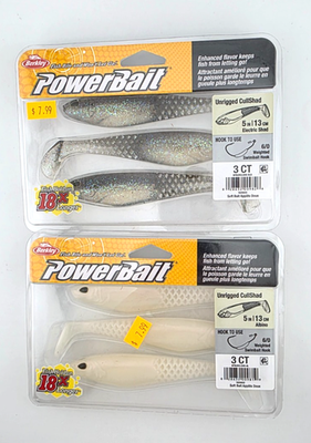 berkley fishing cull shad Powerbait CullShad Swimbait At 6 and 34gr Berkley PowerBait CullShad-HD Rainbow Trout-8