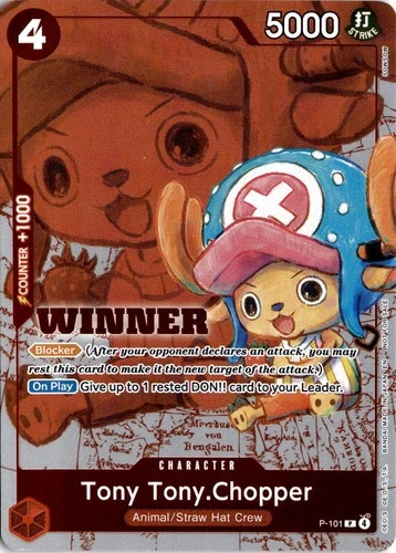 Tony Tony.Chopper (Winner Pack 2026 Vol. 2) P-101 One Piece Promo NM