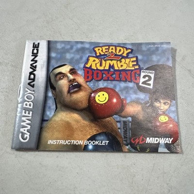 Ready 2 Rumble Boxing Round 2 Gameboy Advance manual only