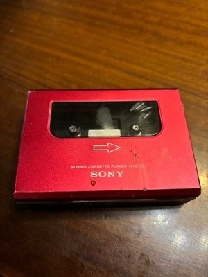 Rare] SONY WALKMAN WM-DD Walkman Red | eBay