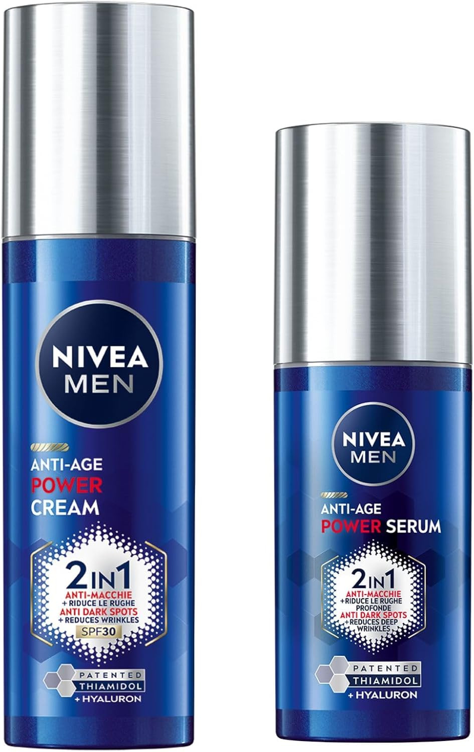 Kit Siero Viso Uomo NIVEA Luminous630: Addio Macchie e Segni del Tempo