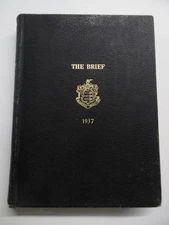 1937 The Brief Choate School Yearbook Wallingford Connecticut Vintage Original