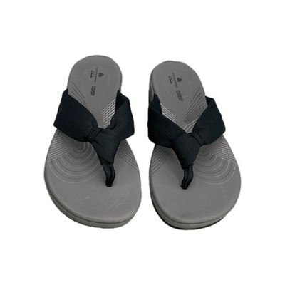 Clarks Cloudsteppers Arla Kaylie Flip Flop Wedge Sandals Womens 8 261249054055