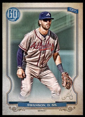 2020 Topps Gypsy Queen Dansby Swanson Rookie . Atlanta Braves #221