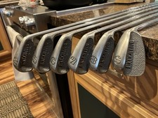 SPALDING EXECUTIVE IRON SET Right Handed Steel True Temper Dynamic Stiff Flex