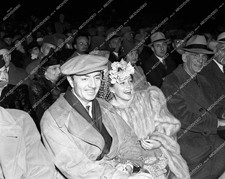 / William Powell & wife Diana Lewis maybe at boxing match - 4x5-neg-1437