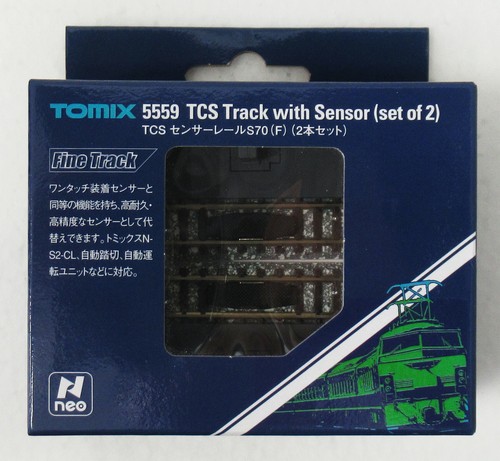 NGauge Other el Railroad TOMIX 5559 TCS Sensor Rail S70(F) (Juego de 2) 【A ̑ | Zustand: Usado