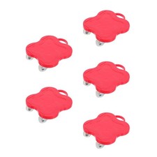 Furniture Movers 5Pcs Heavy Duty Portable Moving Dolly Durable ABS Red