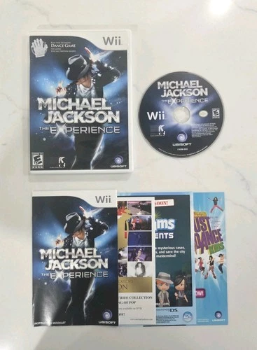Michael Jackson: The Experience (Nintendo Wii, 2010) Complete w/Manual - Tested