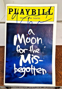 a Moon for the Misbegotten Signed Playbill March 2000 Gabriel Byrne Walter Kerr