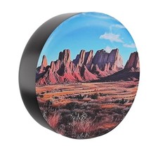Spare Tire Cover for RV 14inch/M for Tire Diameter 24"-26" Landscape Painting