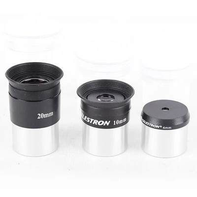 CELESTRON Star 4mm+10mm+20mm Télescope Haute Puissance Oculaire 1.25 Pouces