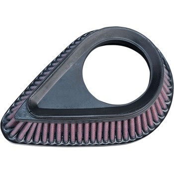 Performance Machine Replacement Jet Air Cleaner Filter Motorcycle 0206-0154