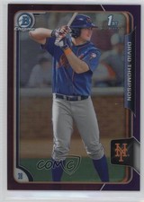 2015 Bowman Draft Chrome Purple Refractor 223/250 David Thompson #124 j2c
