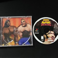 Ready 2 Rumble Boxing Sony Playstation PS1 Disc and Case Back, No Manual