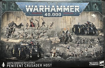 Warhammer 40000 Adepta Sororitas Battleforce Penitent Crusader Host - Neu in OVP