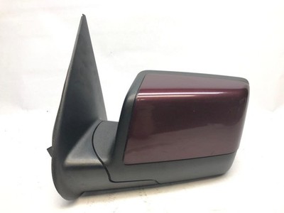 2006 - 2010 Ford Explorer Left Drivers Power Door Mirror ''Dark Cherry Metallic''