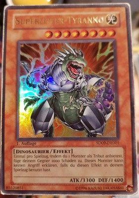 Yu-Gi-Oh!  1 × Superleiter Tyranno Ultra Rare 