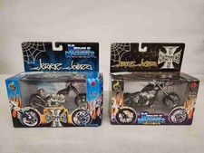 Jesse James Die Cast Model Motorcycles: Muscle Machines & West Coast Choppers
