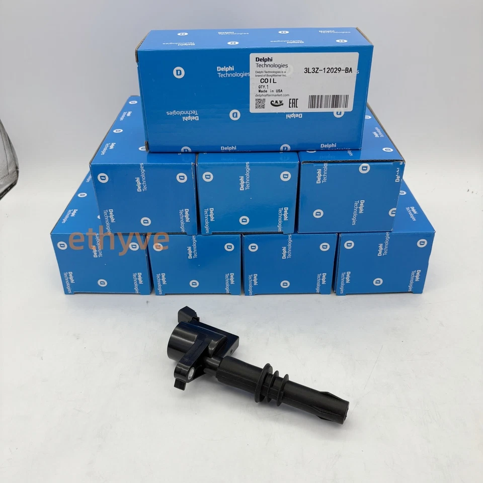 8X Delphi Ignition Coils DG-511 Fits For Ford F150 4.6L 5.4L 6.8L 3L3Z-12029-BA Foto 2 de 4