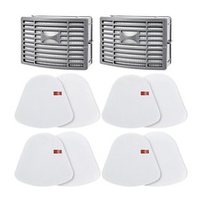 2 HEPA Filter+4 Foam & Felt Filters for Shark Vacuum Parts# XFFT580 & XHEP580