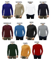 MAGLIONE GIROCOLLO CASHMERE E