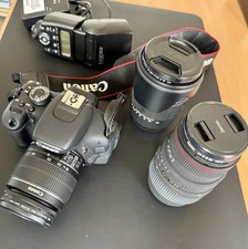 Canon EOS 600D + Canon 18-55 + Sigma 18-250 +...