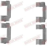 Quick Brake ZubehöRsatz, Scheibenbremsbelag 109-1646 FüR Ford USA Jaguar