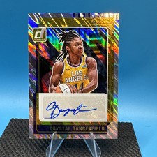 2025 Panini Donruss WNBA - Signature Series Crystal Dangerfield #SS-CD Holo...