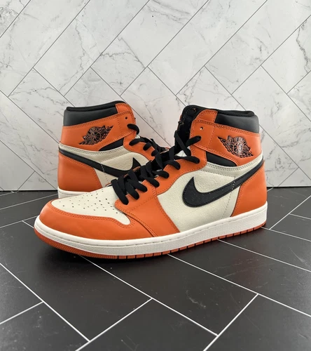 Nike Air Jordan 1 Retro High OG Shattered Backboard Away 2016 Size 14 555088-113