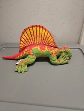 Great American Fun Phoenix Toys, Dimetrodon Dinosaur Stuffed Plush 1991