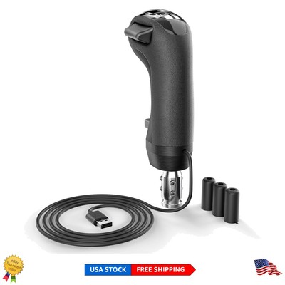 Customizable USB Gearshift for PC Racing - Logitech G & Thrustmaster Compatible