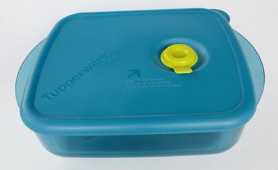 Tupperware Vent n' Serve 2.5 cups, 500ml Storage Container Blue  (B1)