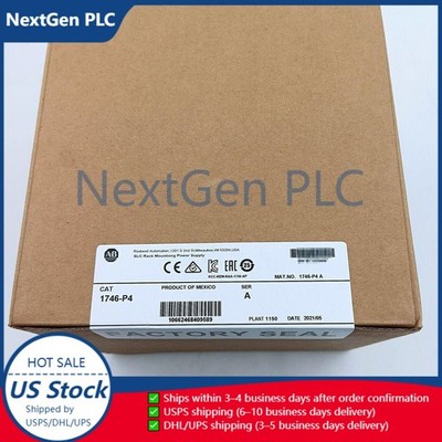 New Factory Sealed Allen-Bradley 1746-P4 SER A SLC 500 Power Supply Module PLC