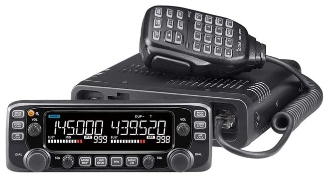 Icom IC-2730DB Black Edition 144/430Mhz Dual Band Fm 50W Tra