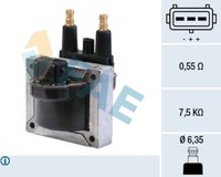 FAE ZüNdspule 80234 FüR Laguna Megane BA0 JA0 Espace Renault 21 1 Classic LA0 3