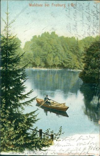 Postcard Waldsee near Freiburg Baden 1906 (No. 9451)