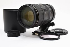 Nikon AF VR-NIKKOR 80-400mm F4.5-5.6D ED lens with front and rear caps (N1081A)